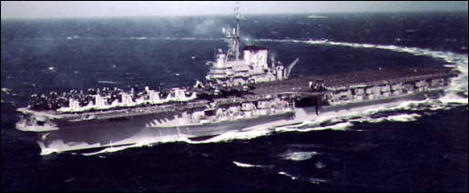 ▲ 5월25일 한국에 입항했던 미국 항공모함 코럴시호