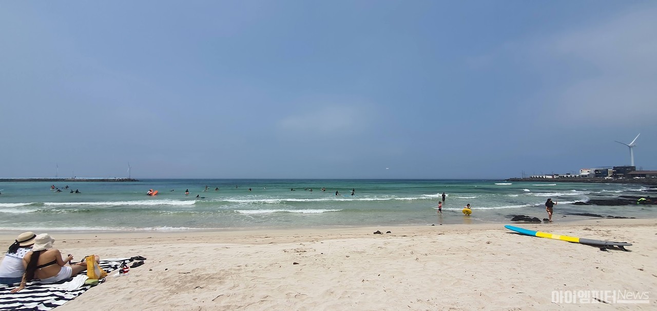 ▲제주 월정해수욕장 