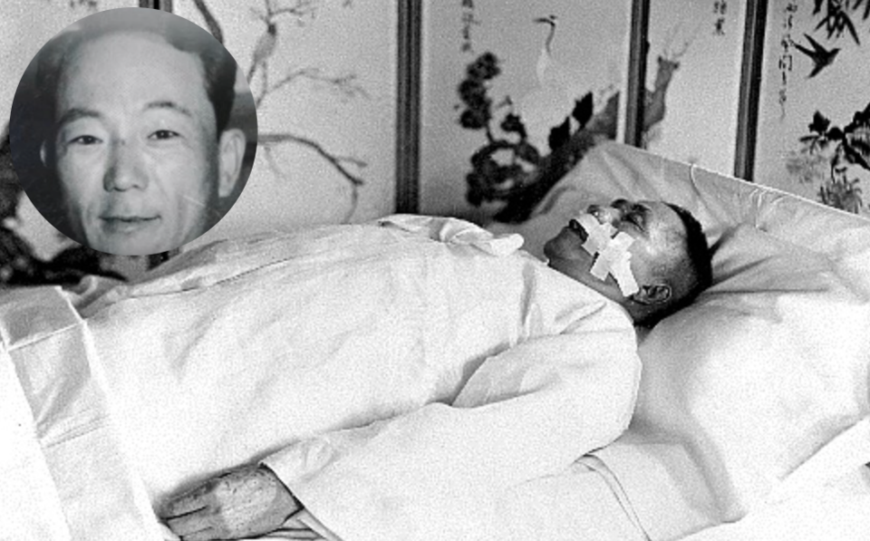 ▲김구 선생과 암살범 안두희 ⓒ국립기록원