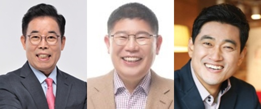 ▲국민의힘 혁신위원들 좌측부터 박성중 의원 김경진 전 의원, 오신환 전 의원 ⓒ국민의힘 제공 