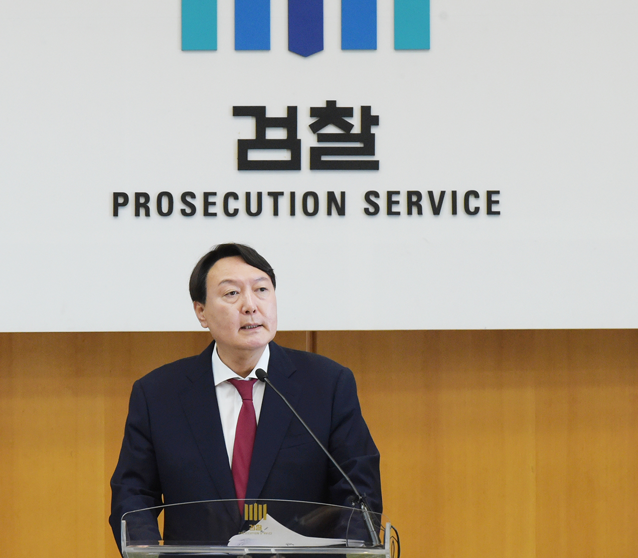 ▲2020년 당시 윤석열 검찰총장 © 대검찰청 제공