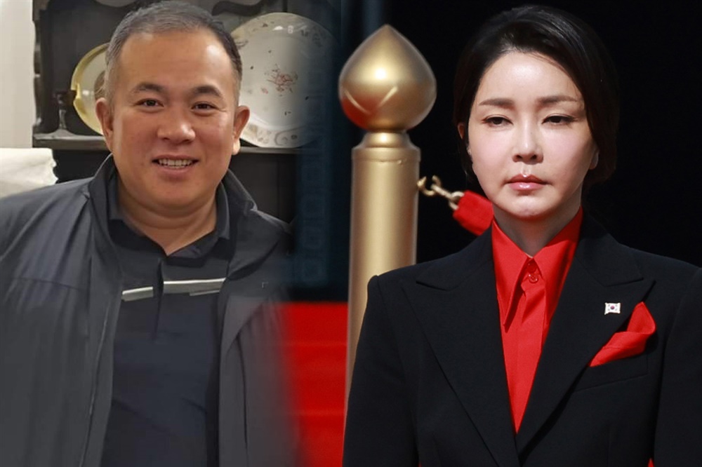 ▲ 명태균씨와 김건희 여사  ⓒ명태균 페북/연합뉴스